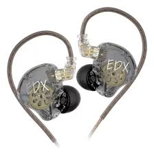 AURICULAR RETORNO KZ EDX LITE 3 5MM CLEAR